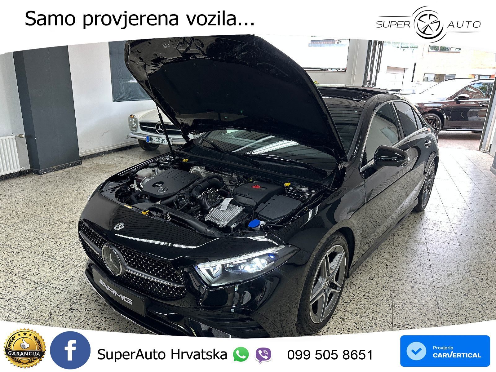 Mercedes-Benz A 180 7G-DCT AMG ACC+HEAD+GR SJED+360+PANO