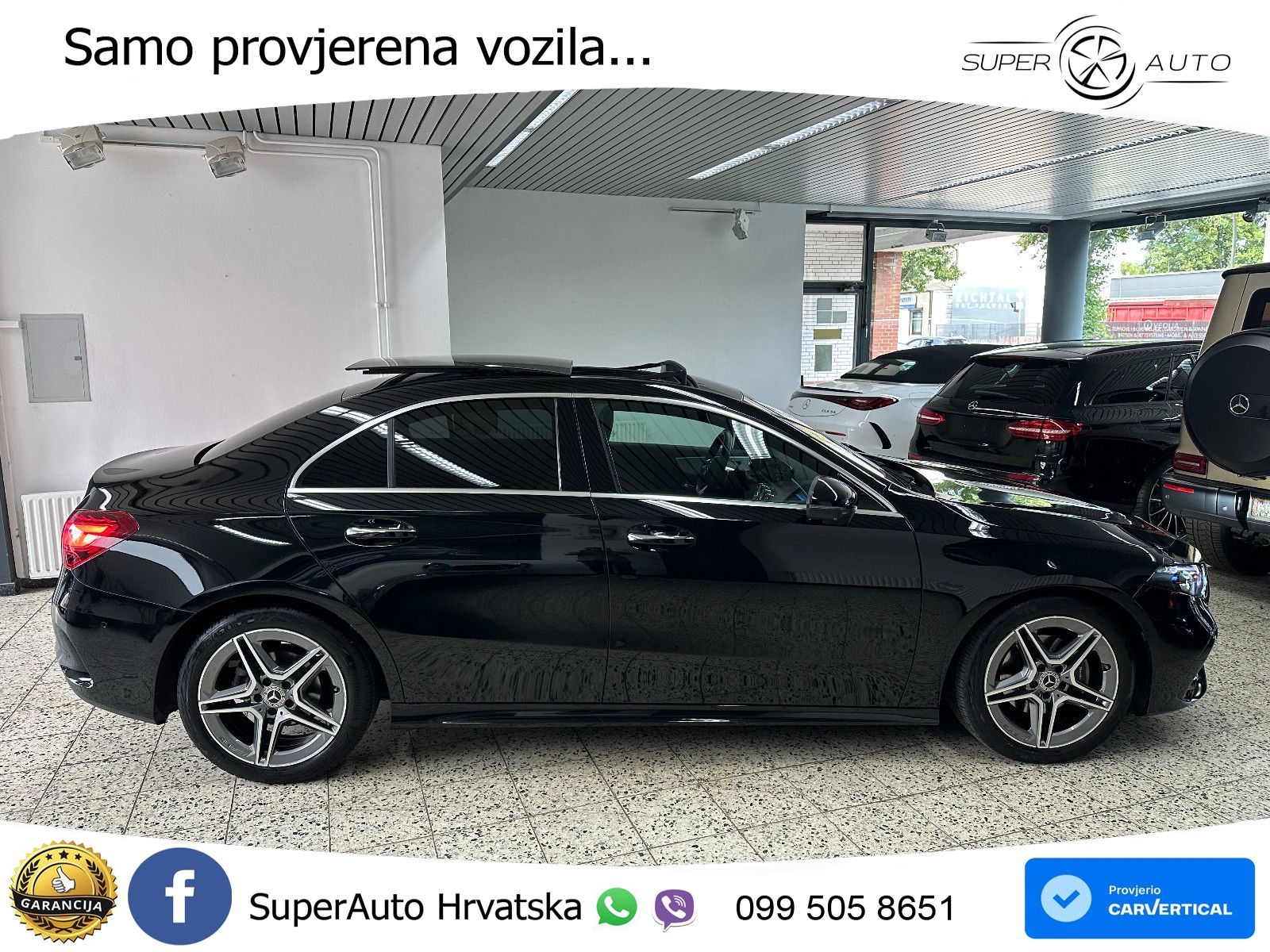 Mercedes-Benz A 180 7G-DCT AMG ACC+HEAD+GR SJED+360+PANO