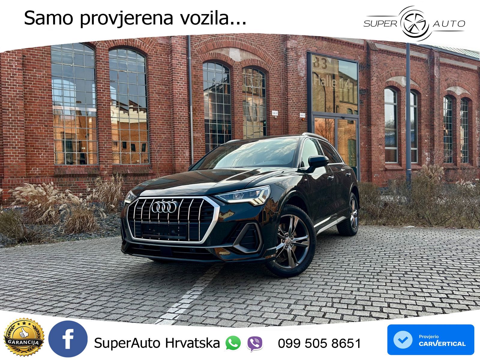 Audi Q3 45 TFSI (230 KS) quattro S tronic S line LED+GR SJED+ACC