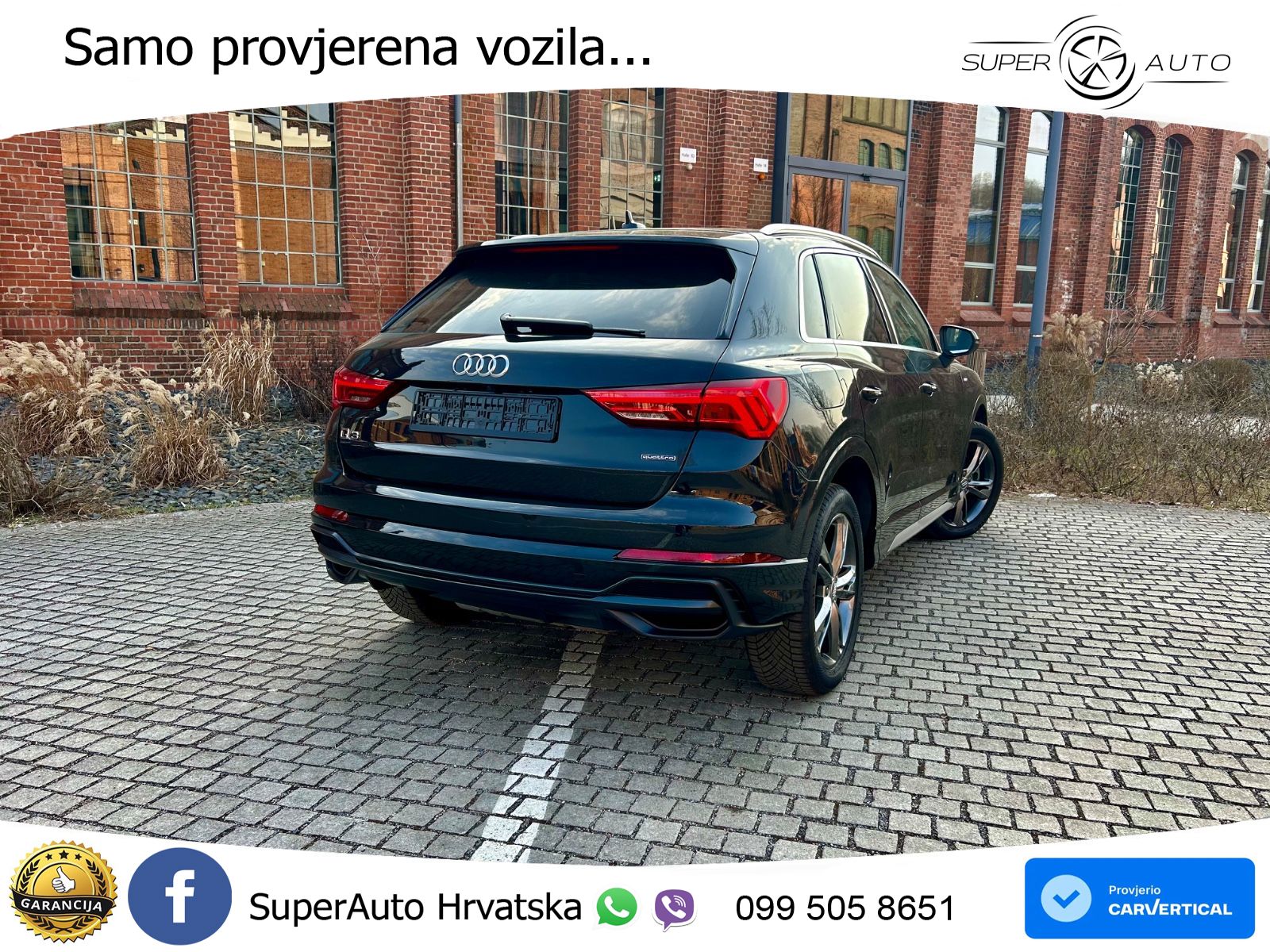 Audi Q3 45 TFSI (230 KS) quattro S tronic S line LED+GR SJED+ACC