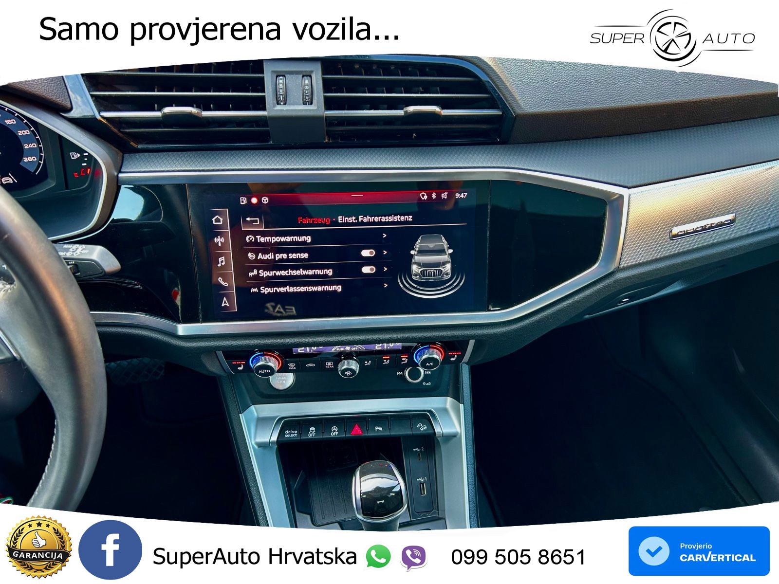 Audi Q3 45 TFSI (230 KS) quattro S tronic S line LED+GR SJED+ACC