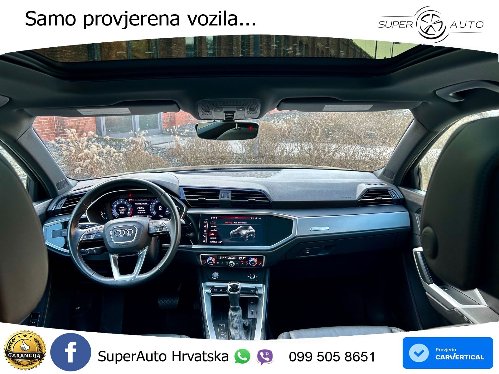 Audi Q3 45 TFSI (230 KS) quattro S tronic S line LED+GR SJED+ACC