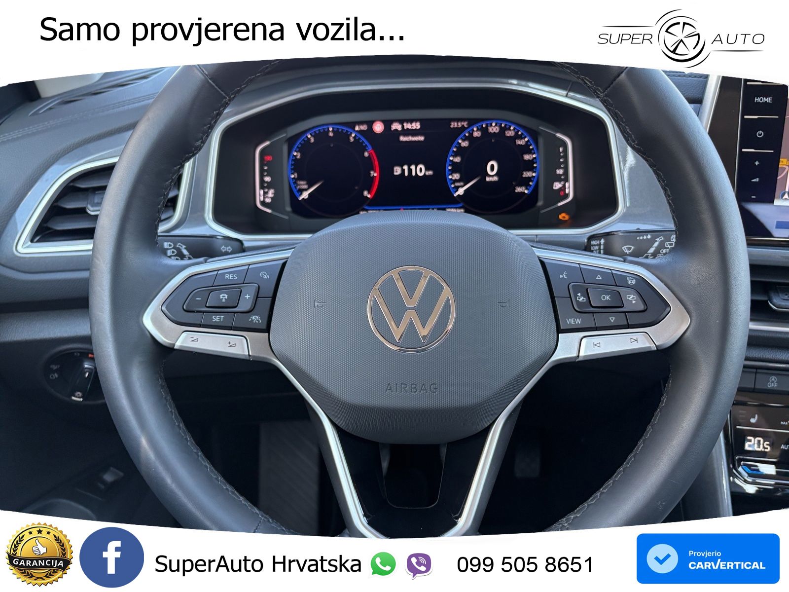Volkswagen T-Roc I 1.5 TSI (150 KS) MATRIX+GR SJED+KAM