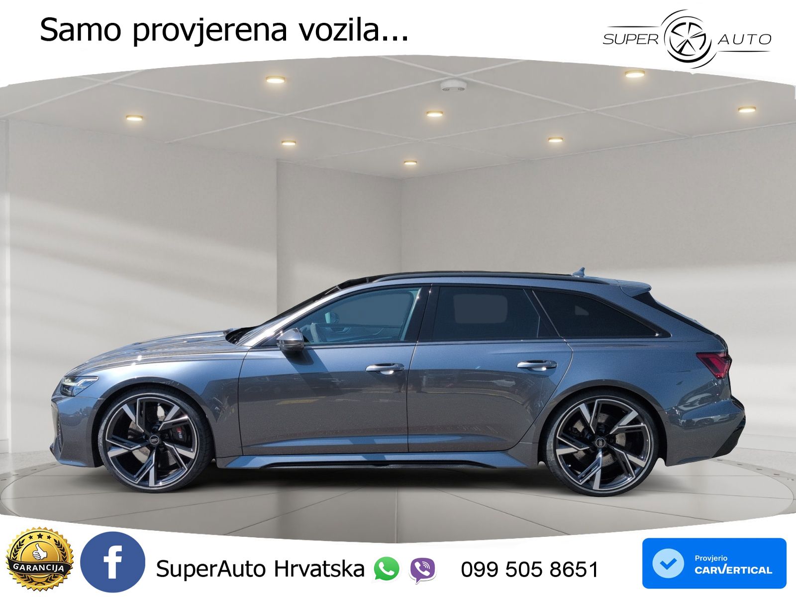 Audi RS6 Avant 4.0 TFSI V8 (600 KS) quattro Tiptronic LED+GR SJED+ACC