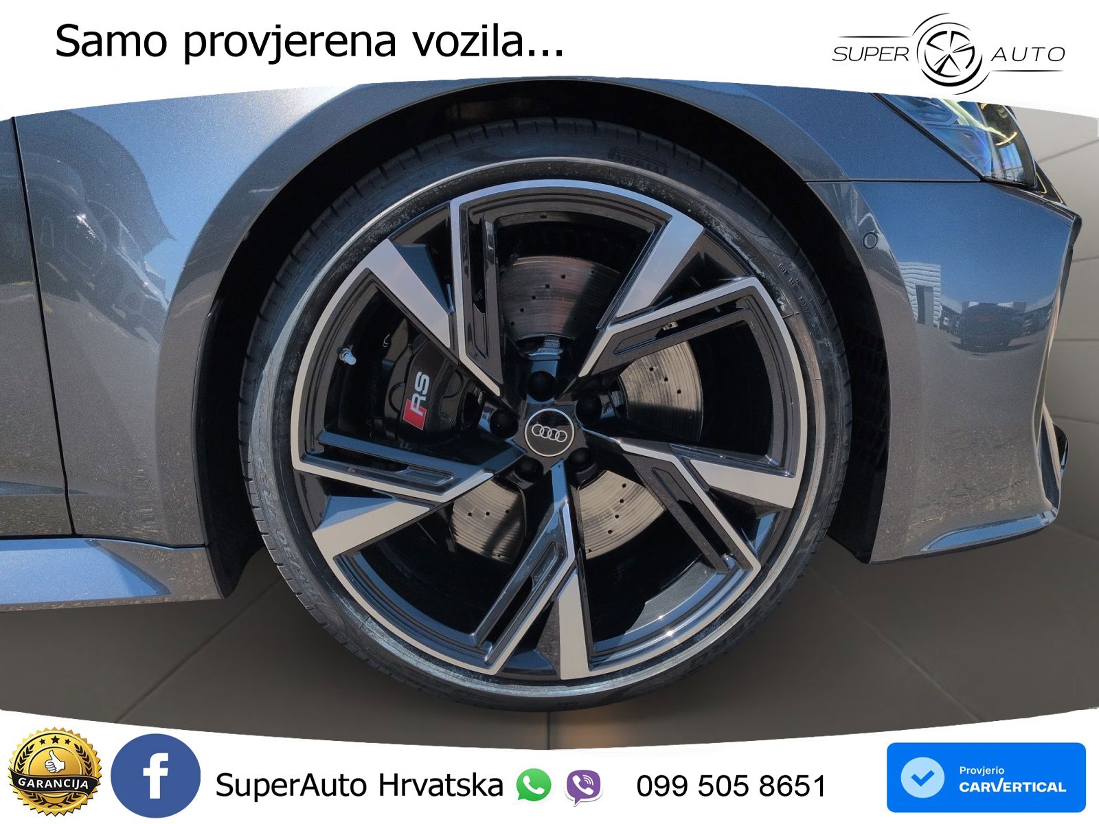 Audi RS6 Avant 4.0 TFSI V8 (600 KS) quattro Tiptronic LED+GR SJED+ACC