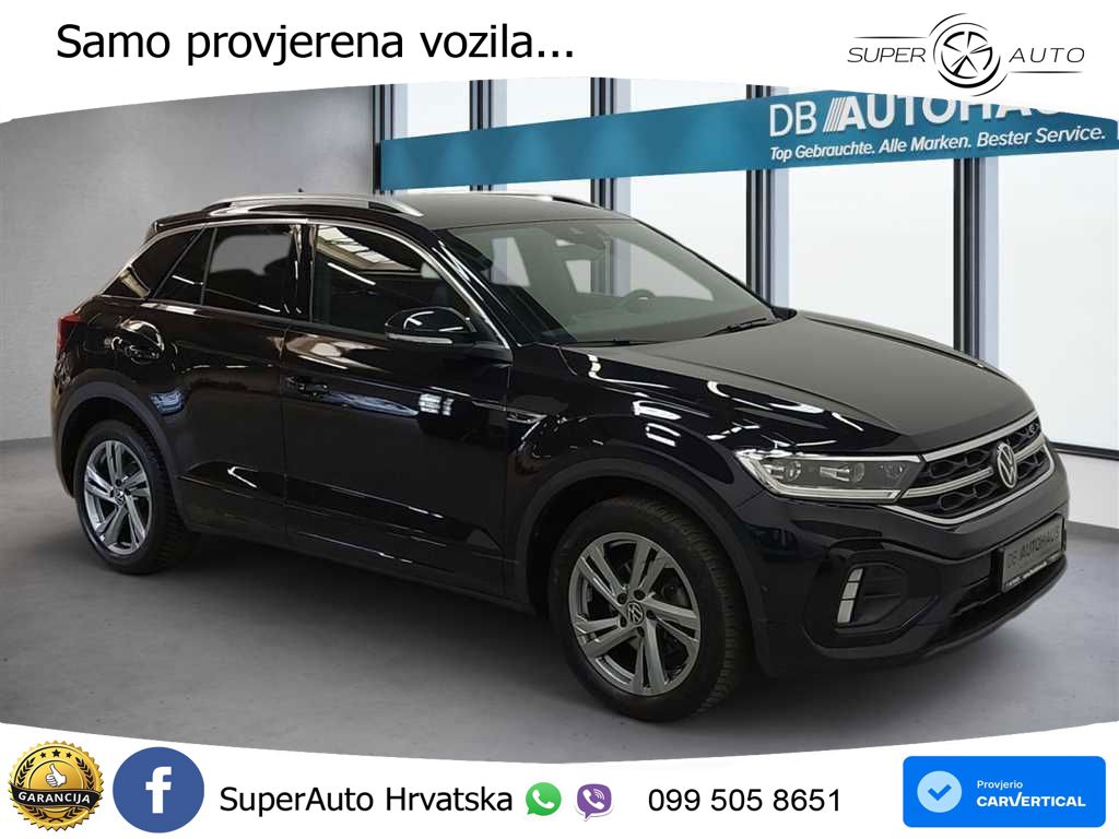 Volkswagen T-Roc 1.5 TSI (150 KS) DSG R-Line LED+GR SJED+ACC