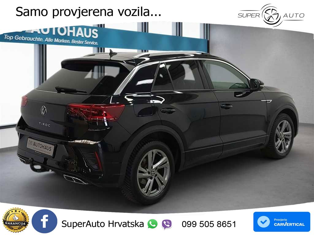 Volkswagen T-Roc 1.5 TSI (150 KS) DSG R-Line LED+GR SJED+ACC