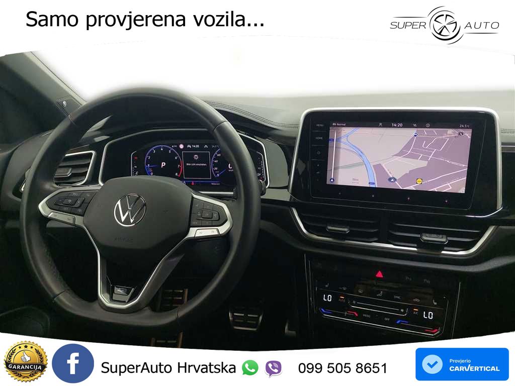 Volkswagen T-Roc 1.5 TSI (150 KS) DSG R-Line LED+GR SJED+ACC