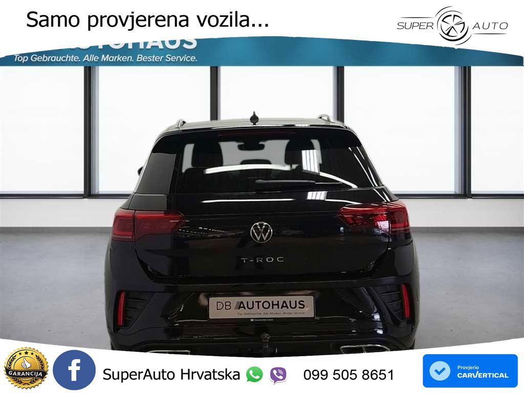 Volkswagen T-Roc 1.5 TSI (150 KS) DSG R-Line LED+GR SJED+ACC