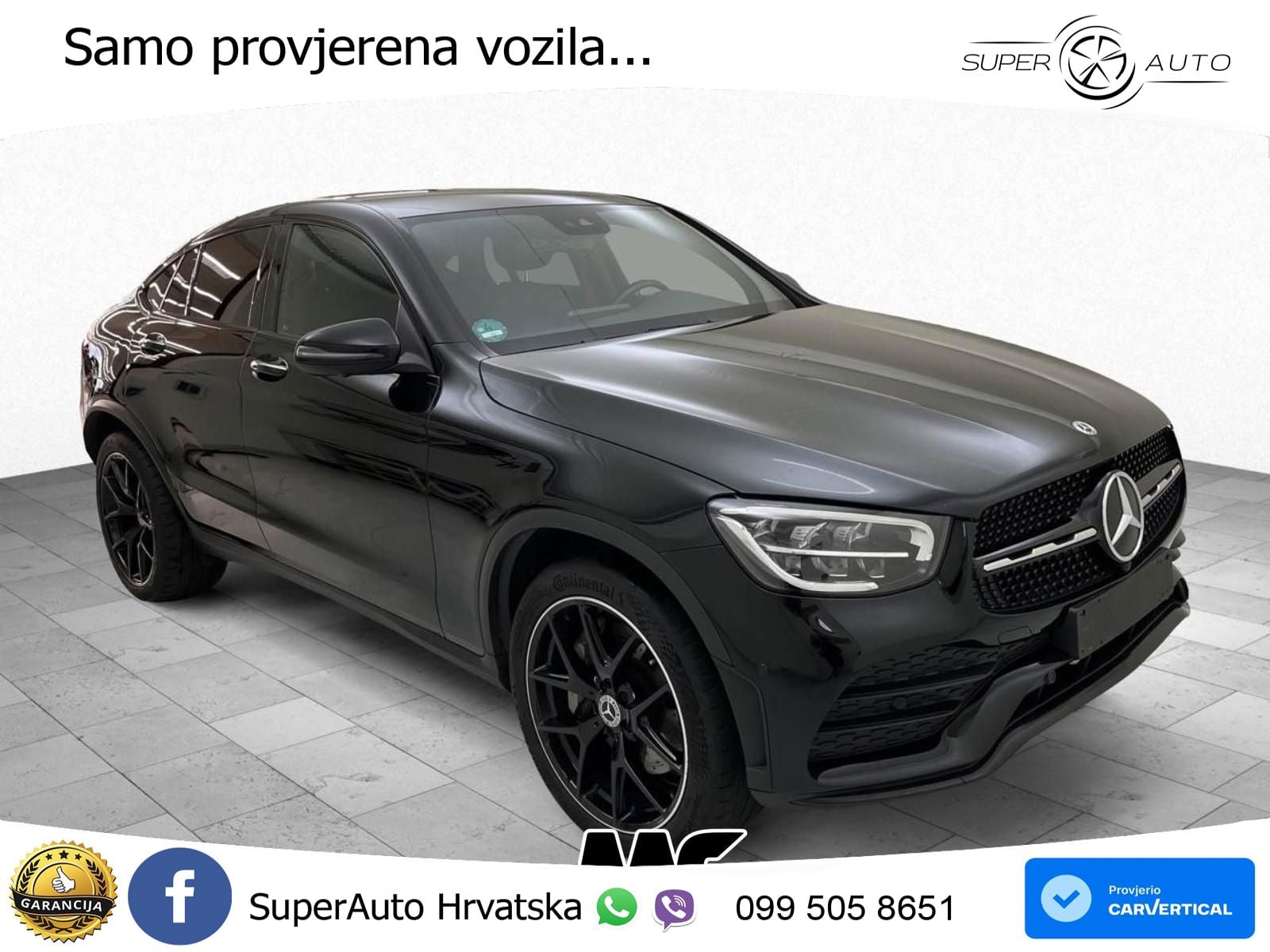 Mercedes GLC Coupe 220d (194 KS) 4MATIC G-TRONIC LED+GR SJED+ACC
