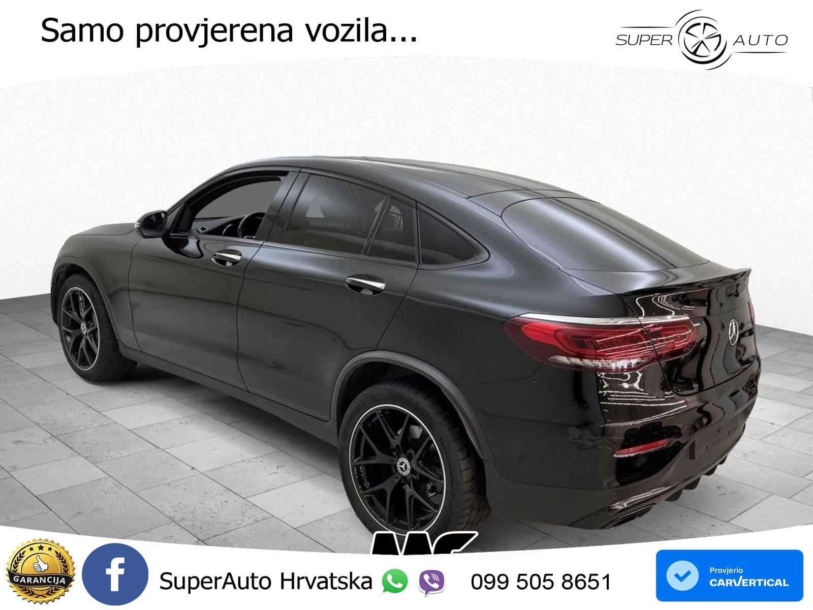 Mercedes GLC Coupe 220d (194 KS) 4MATIC G-TRONIC LED+GR SJED+ACC