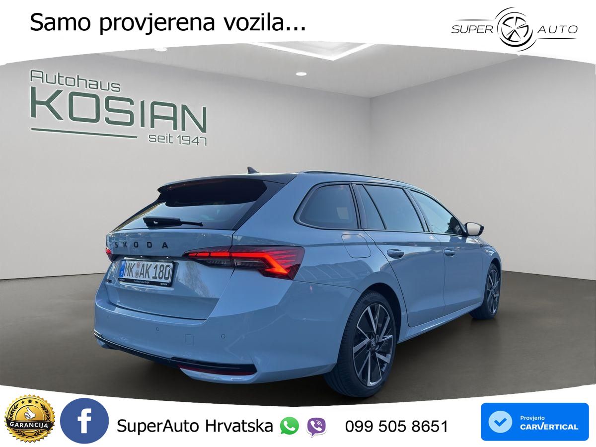 Škoda Octavia Combi 2.0 TDI (150 KS) DSG SportLine LED+GR SJED+ACC