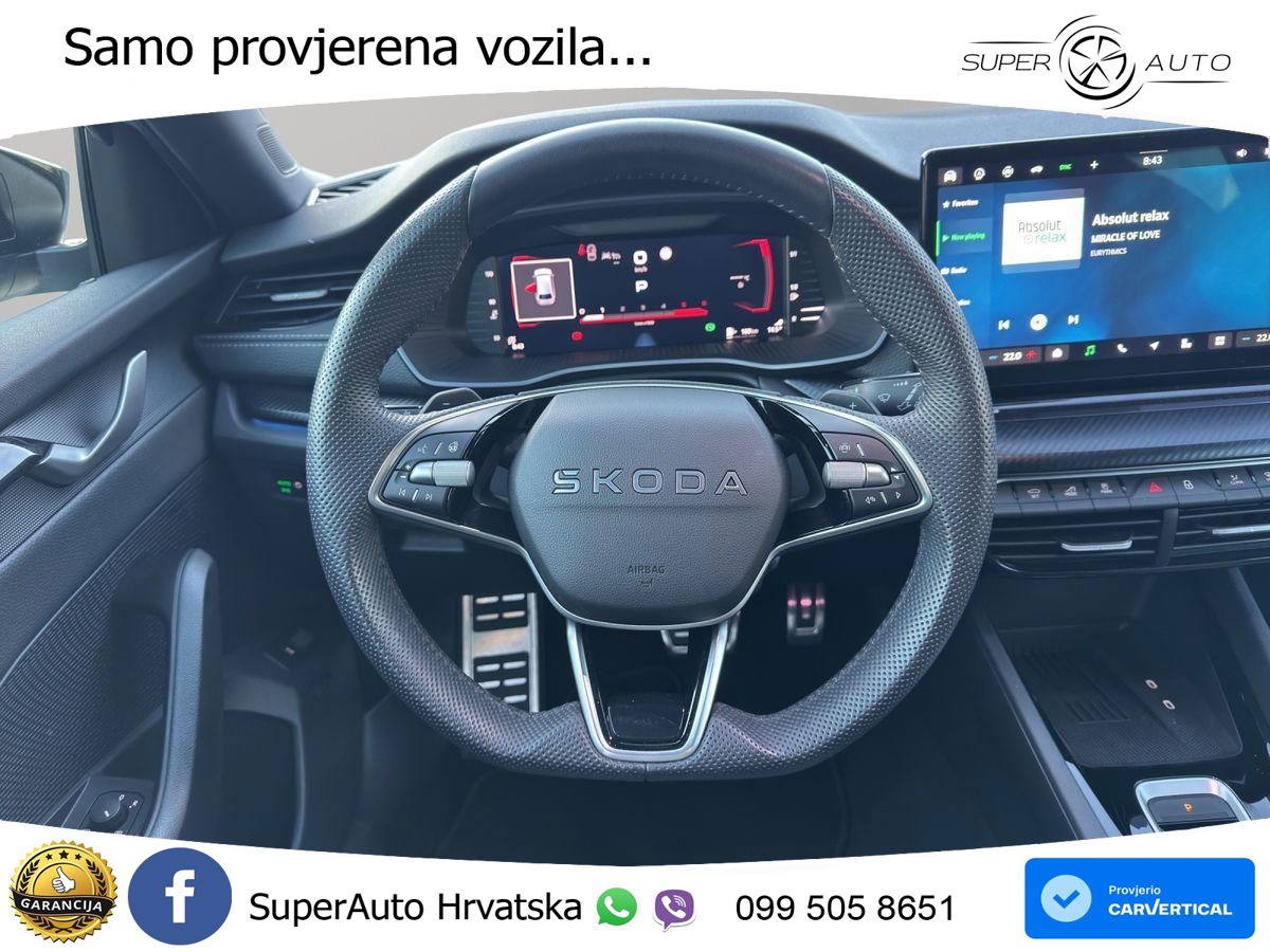 Škoda Octavia Combi 2.0 TDI (150 KS) DSG SportLine LED+GR SJED+ACC