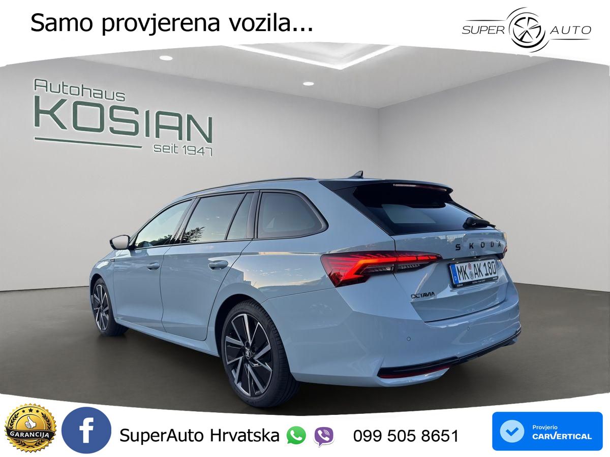 Škoda Octavia Combi 2.0 TDI (150 KS) DSG SportLine LED+GR SJED+ACC