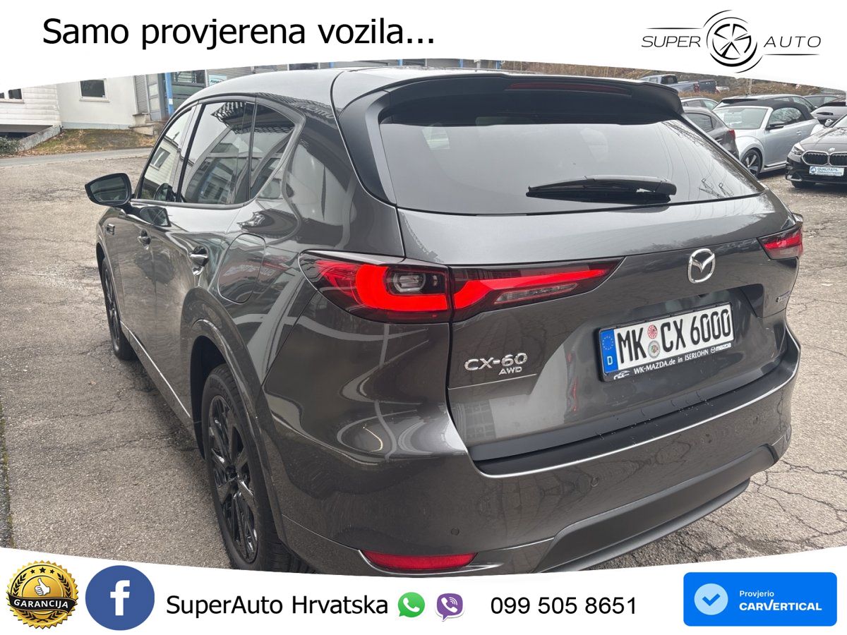 Mazda CX-60 3.3 e-Skyactiv D (254 KS) AWD Automatic MATRIX+GR SJED+KAM