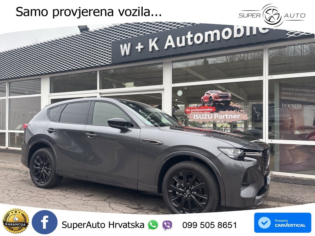 Mazda CX-60 3.3 e-Skyactiv D (254 KS) AWD Automatic MATRIX+GR SJED+KAM