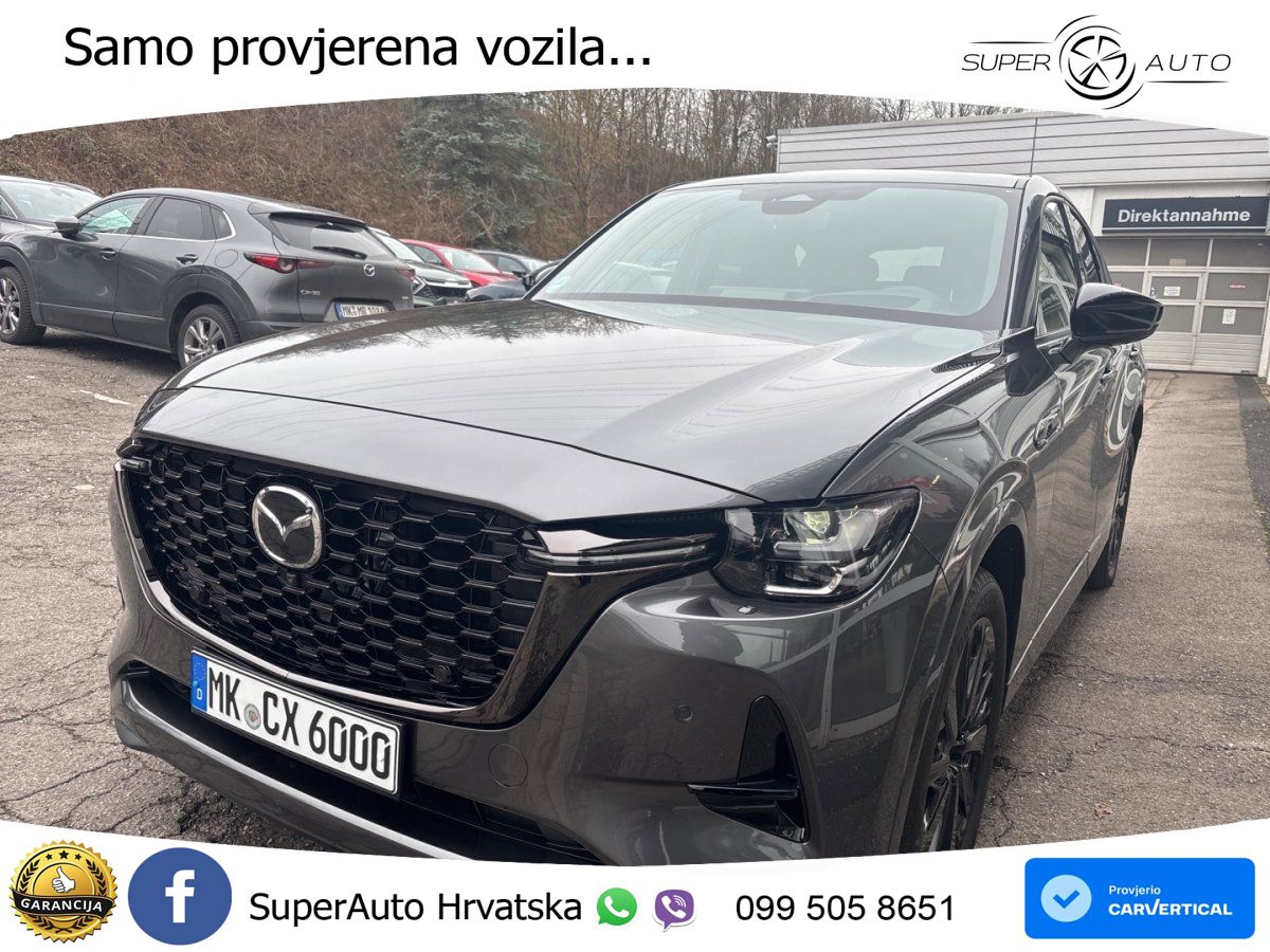 Mazda CX-60 3.3 e-Skyactiv D (254 KS) AWD Automatic MATRIX+GR SJED+KAM