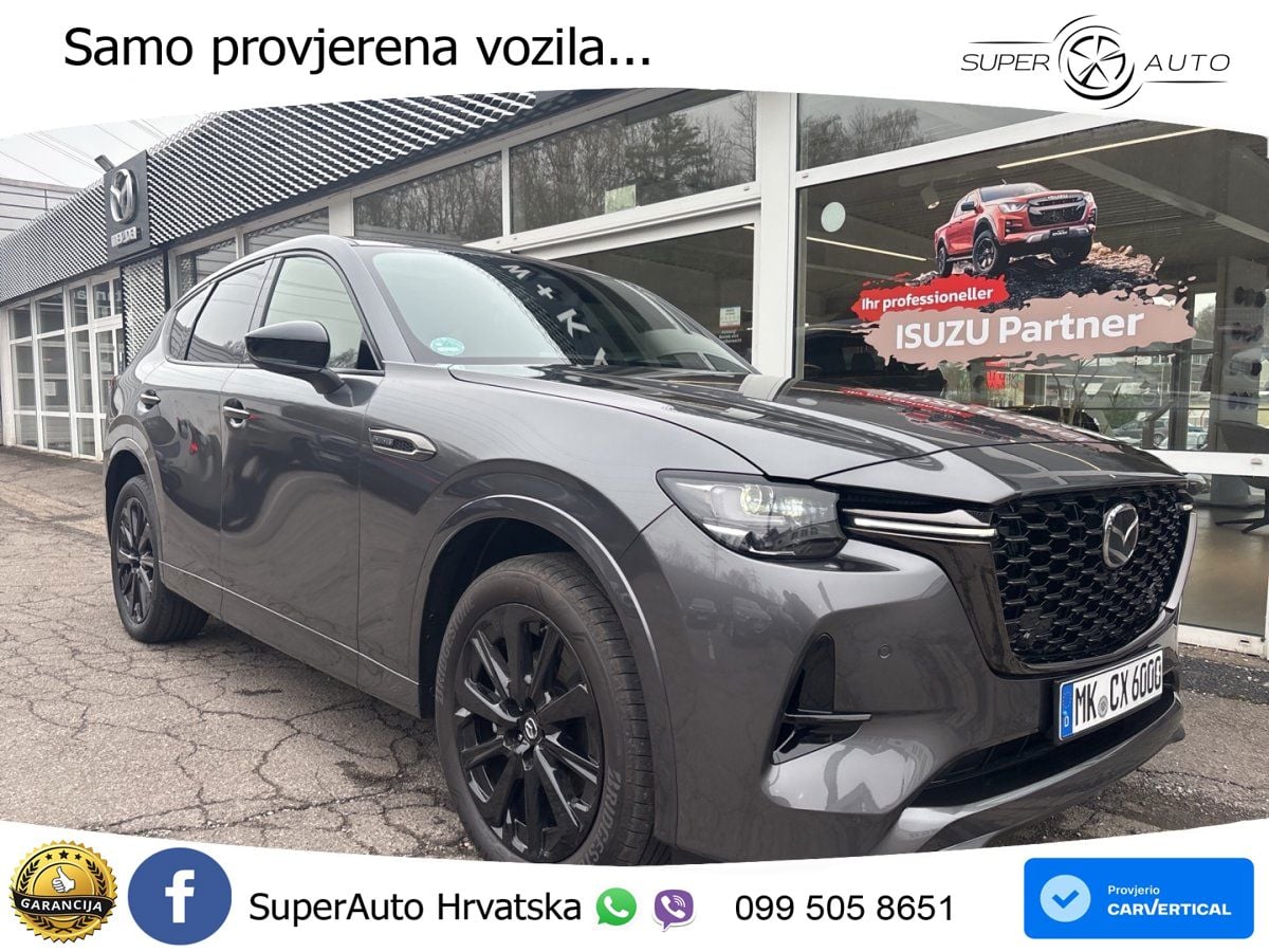 Mazda CX-60 3.3 e-Skyactiv D (254 KS) AWD Automatic MATRIX+GR SJED+KAM