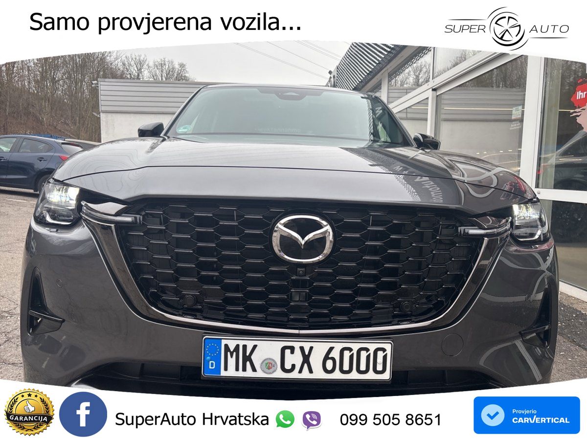 Mazda CX-60 3.3 e-Skyactiv D (254 KS) AWD Automatic MATRIX+GR SJED+KAM