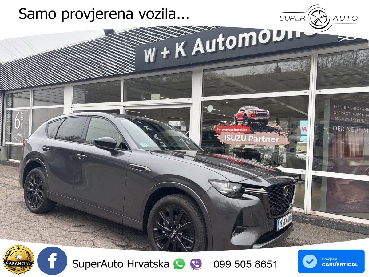 Mazda CX-60 3.3 e-Skyactiv D (254 KS) AWD Automatic MATRIX+GR SJED+KAM