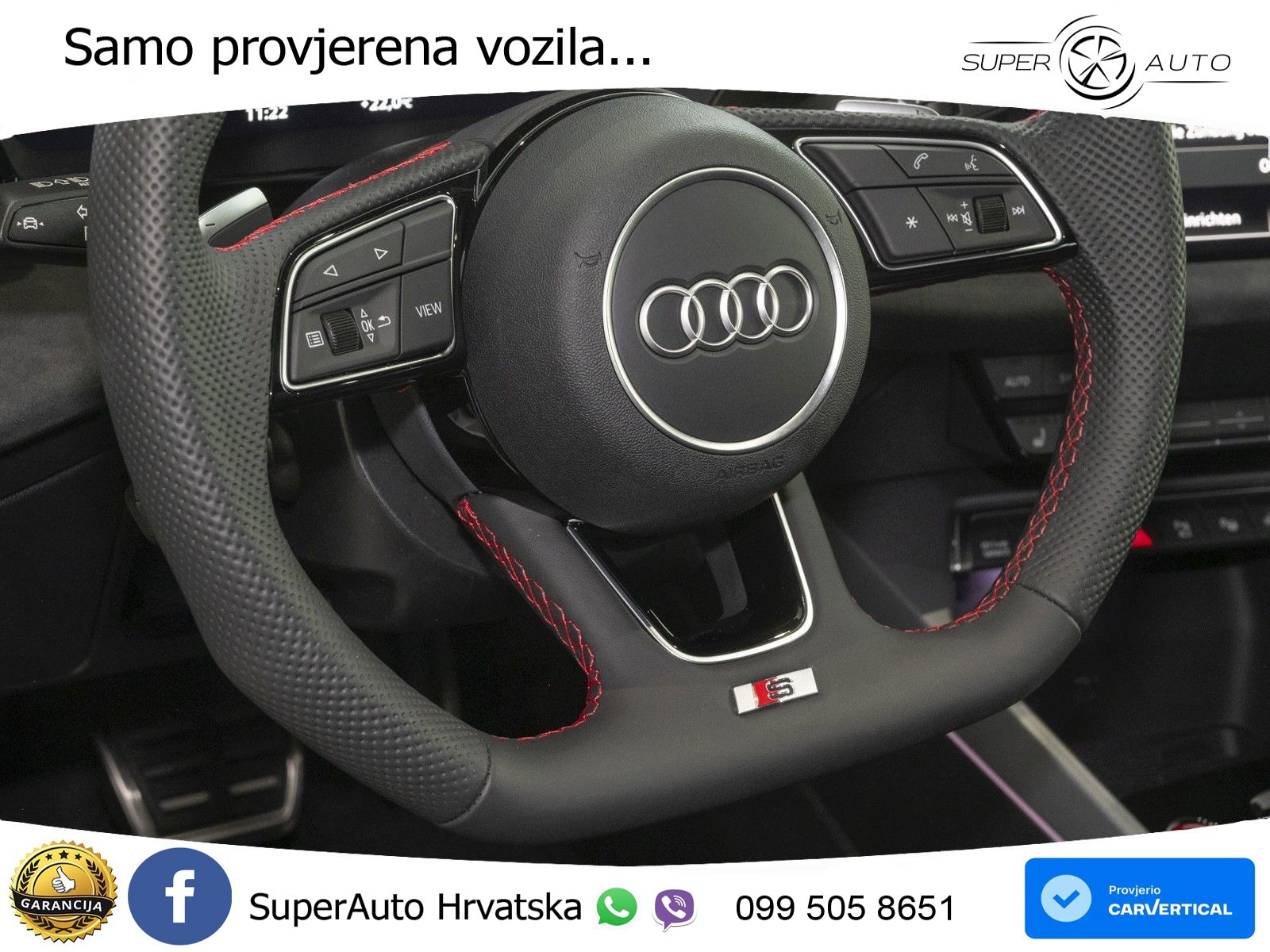 Audi S3 2.0 TFSI (333 KS) quattro S tronic MATRIX+GR SJED+KAM
