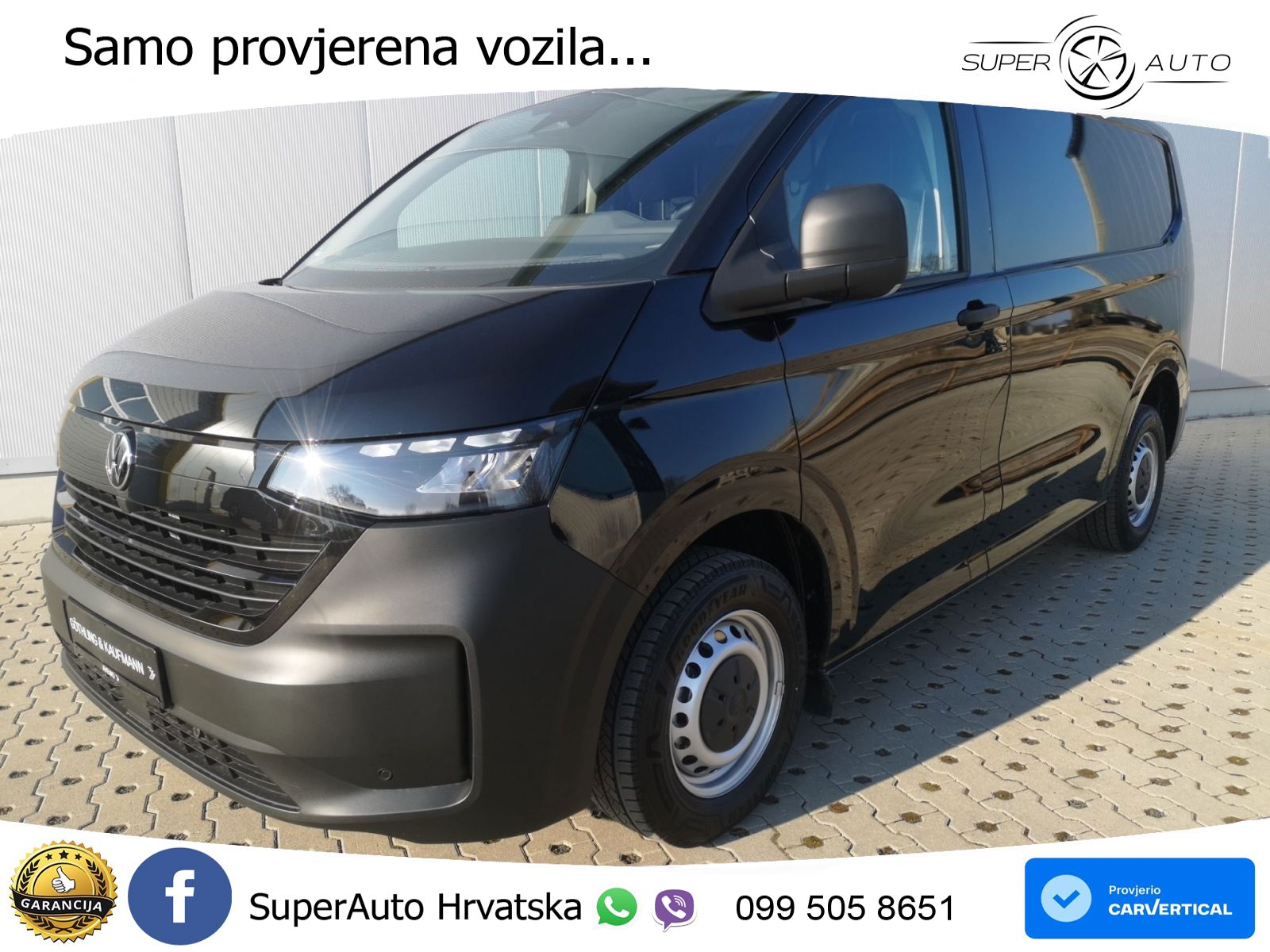 Volkswagen Transporter Kasten 2,0TDI 6-Gang Radst. 3100 mm 110 KS