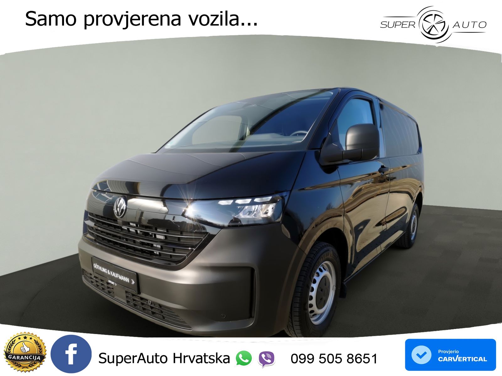 Volkswagen Transporter Kasten 2,0TDI 6-Gang Radst. 3100 mm 110 KS