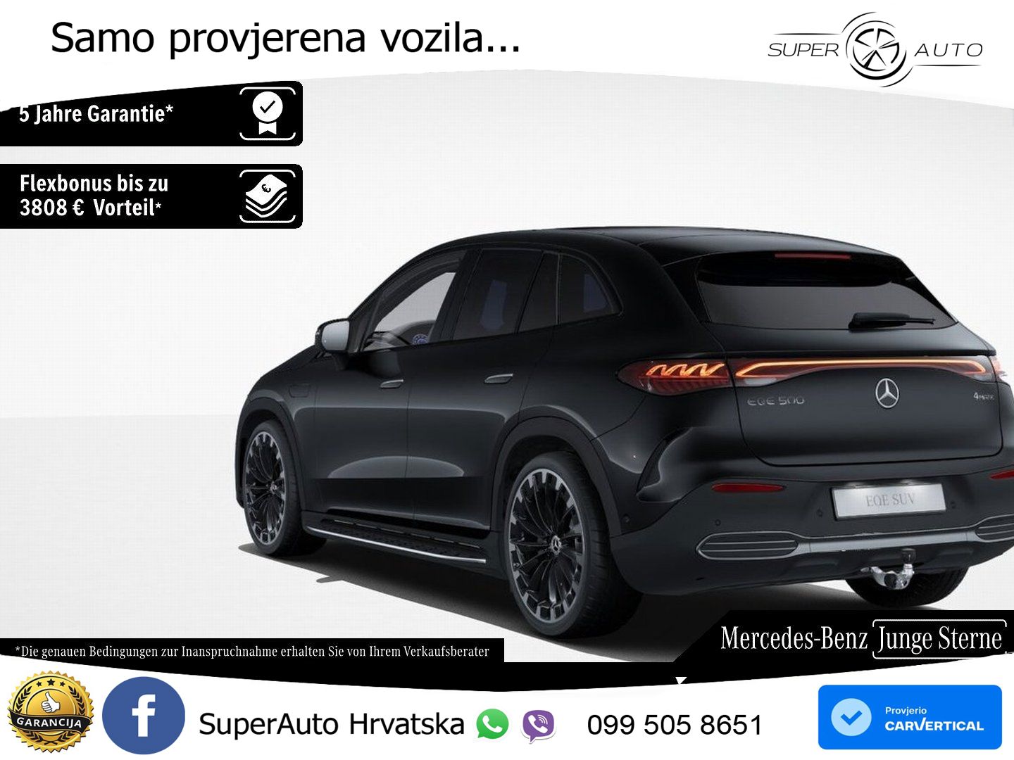 Mercedes EQE SUV 500 100 kWh (408 KS) 4MATIC AMG ACC+HEAD+4xGR SJED+360+PANO