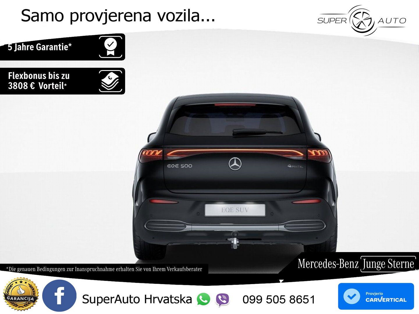 Mercedes EQE SUV 500 100 kWh (408 KS) 4MATIC AMG ACC+HEAD+4xGR SJED+360+PANO