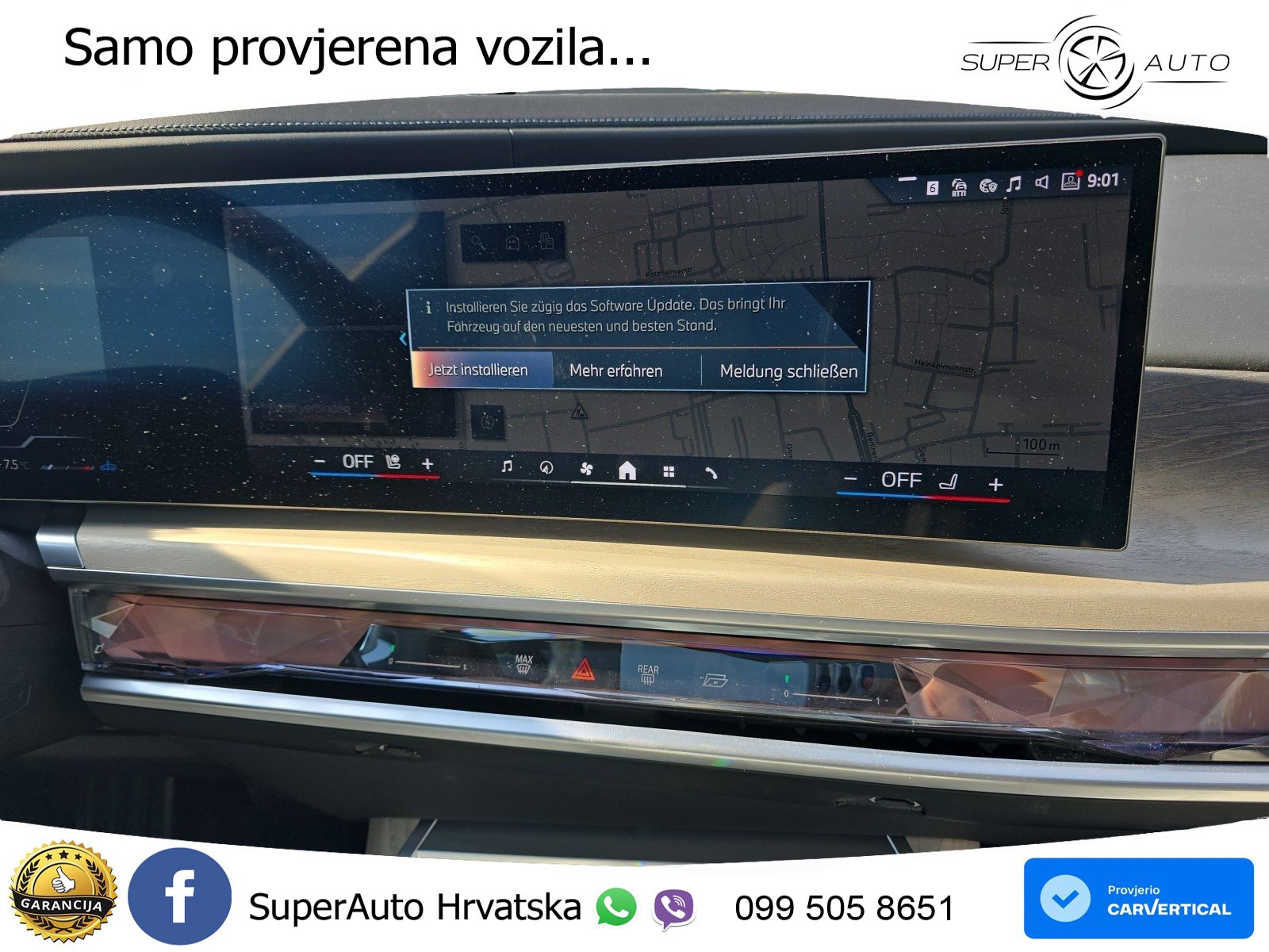BMW 740d (299 KS) xDrive Steptronic ZRAČNI+ACC+GR SJED+KAM+PANO
