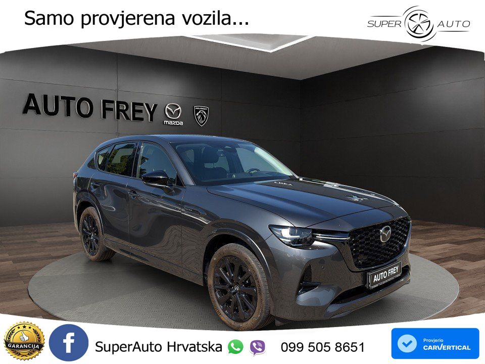 Mazda CX-60 3.3 e-Skyactiv D (200 KS) Automatic MATRIX+GR SJED+KAM