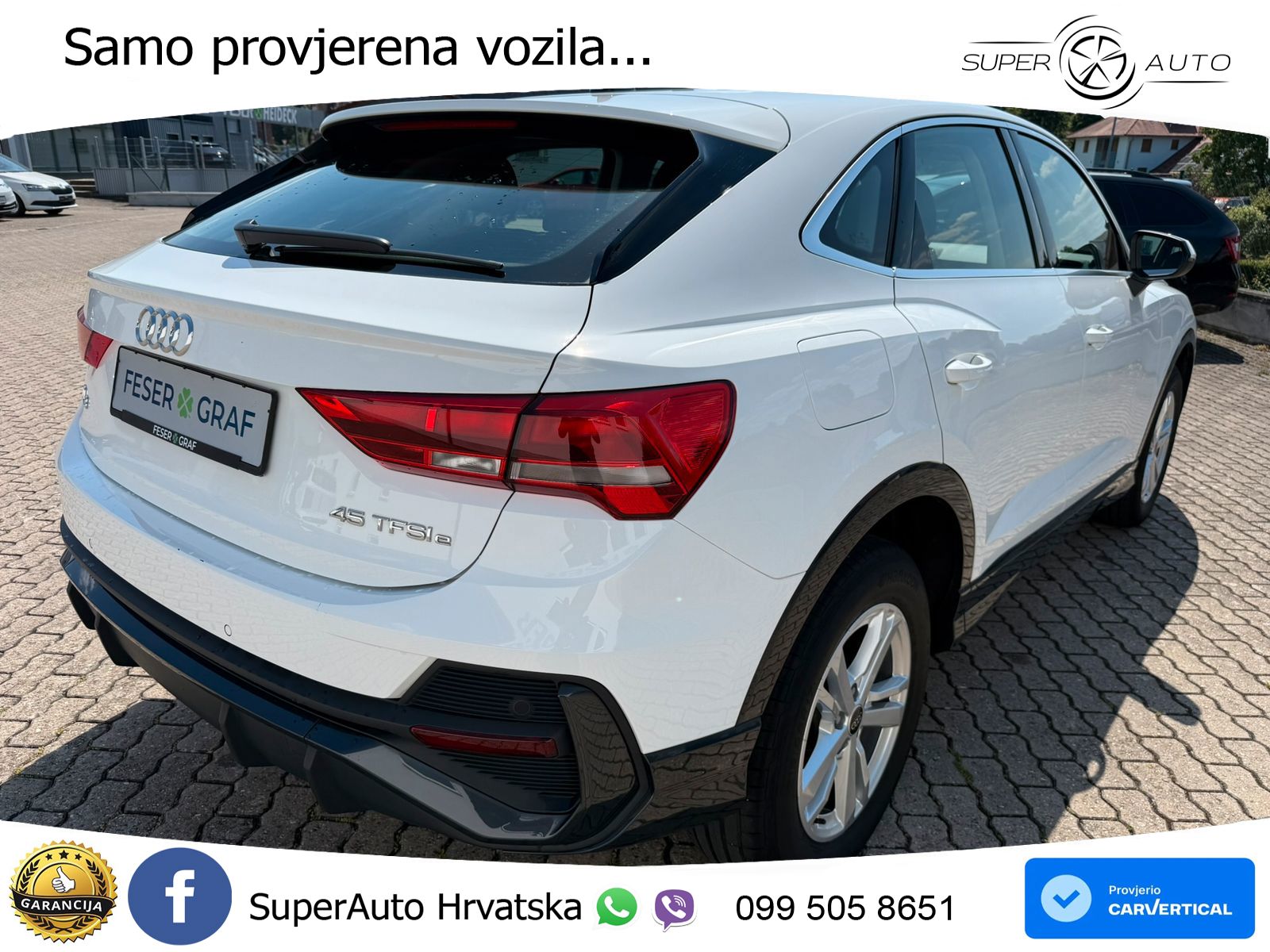 Audi Q3 Sportback 45 TFSIe (245 KS) S tronic