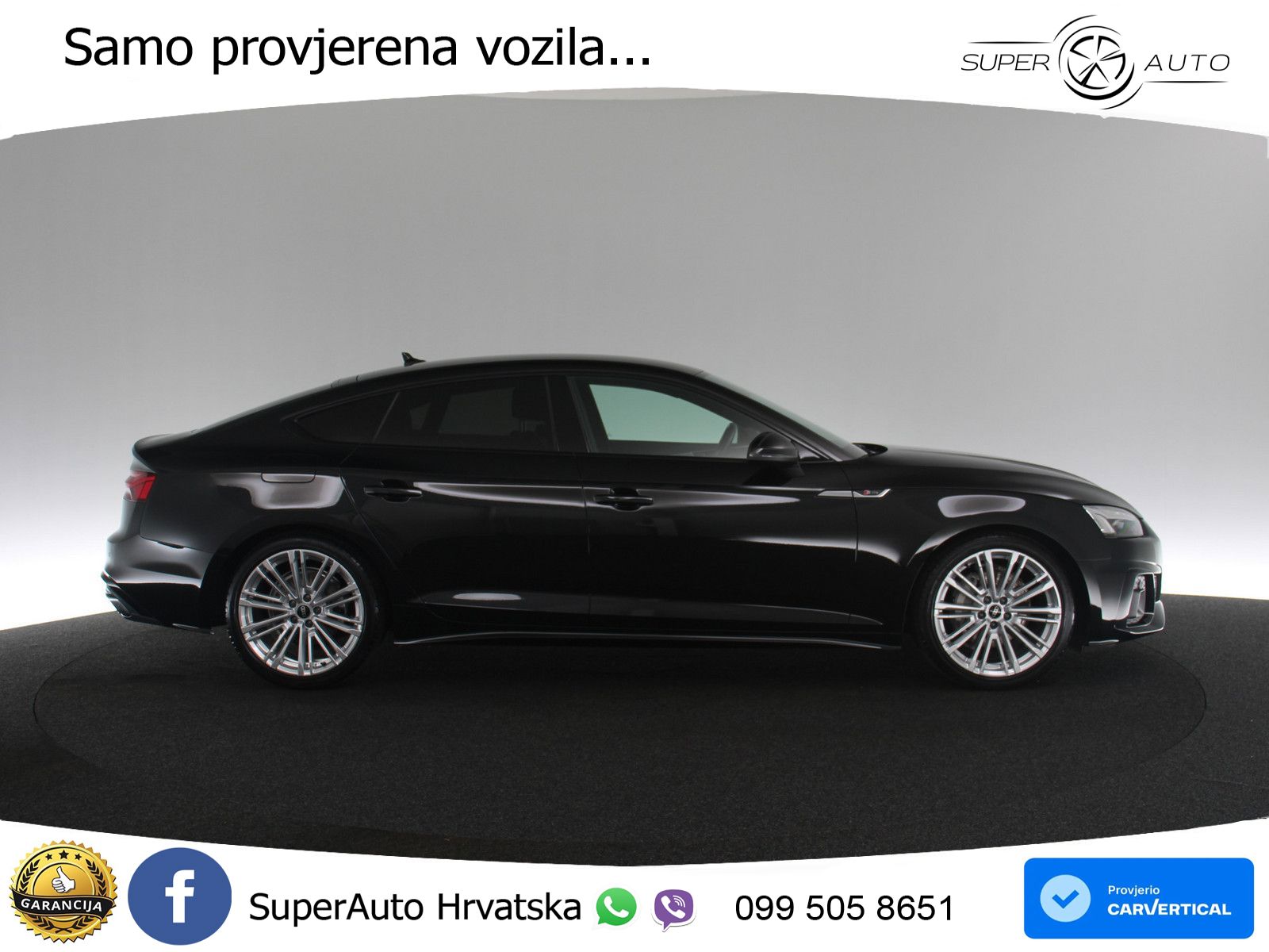 Audi A5 Sportback 40 TDI (204 KS) quattro S tronic S line MATRIX+GR SJED+KAM