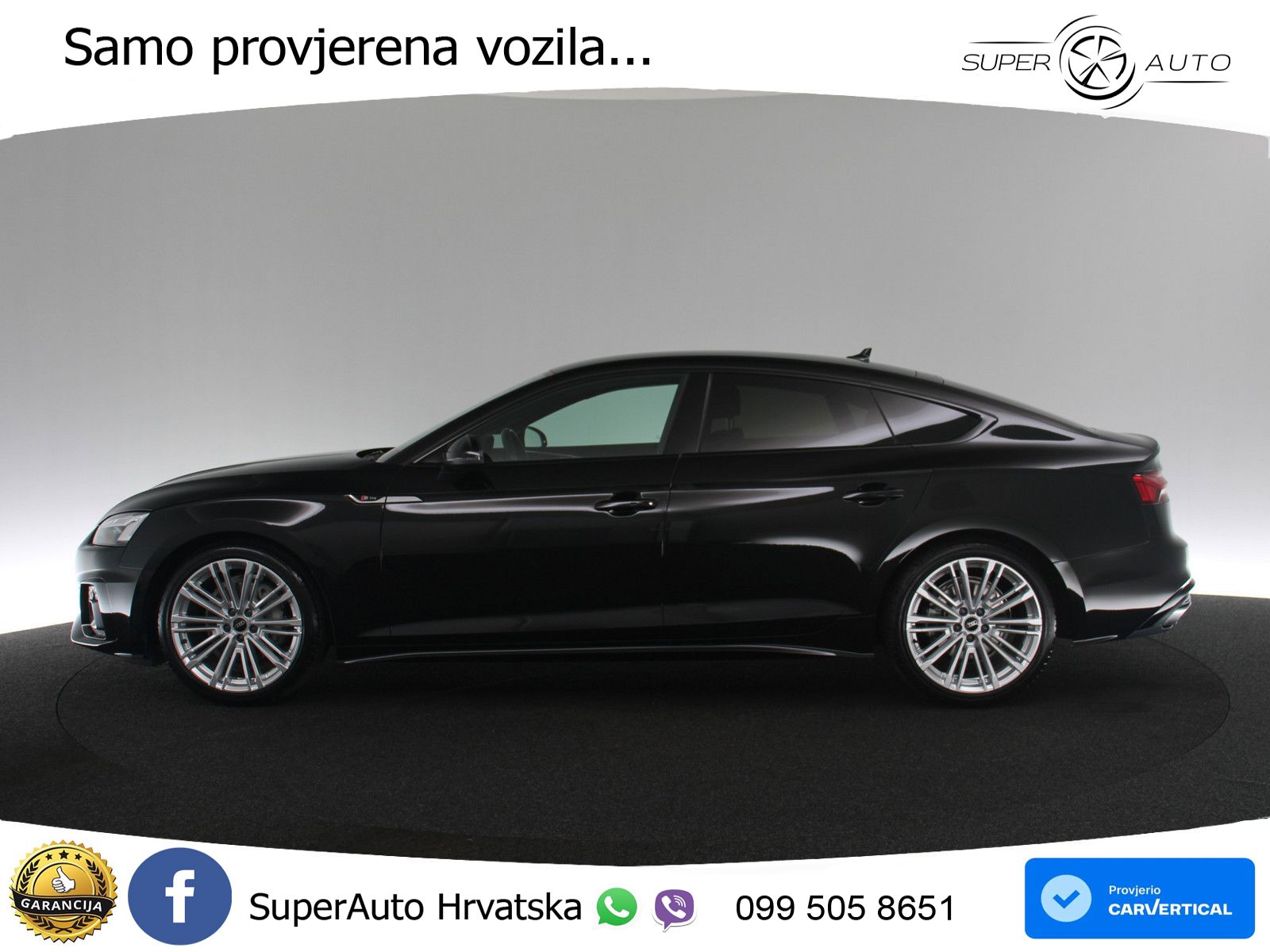 Audi A5 Sportback 40 TDI (204 KS) quattro S tronic S line MATRIX+GR SJED+KAM