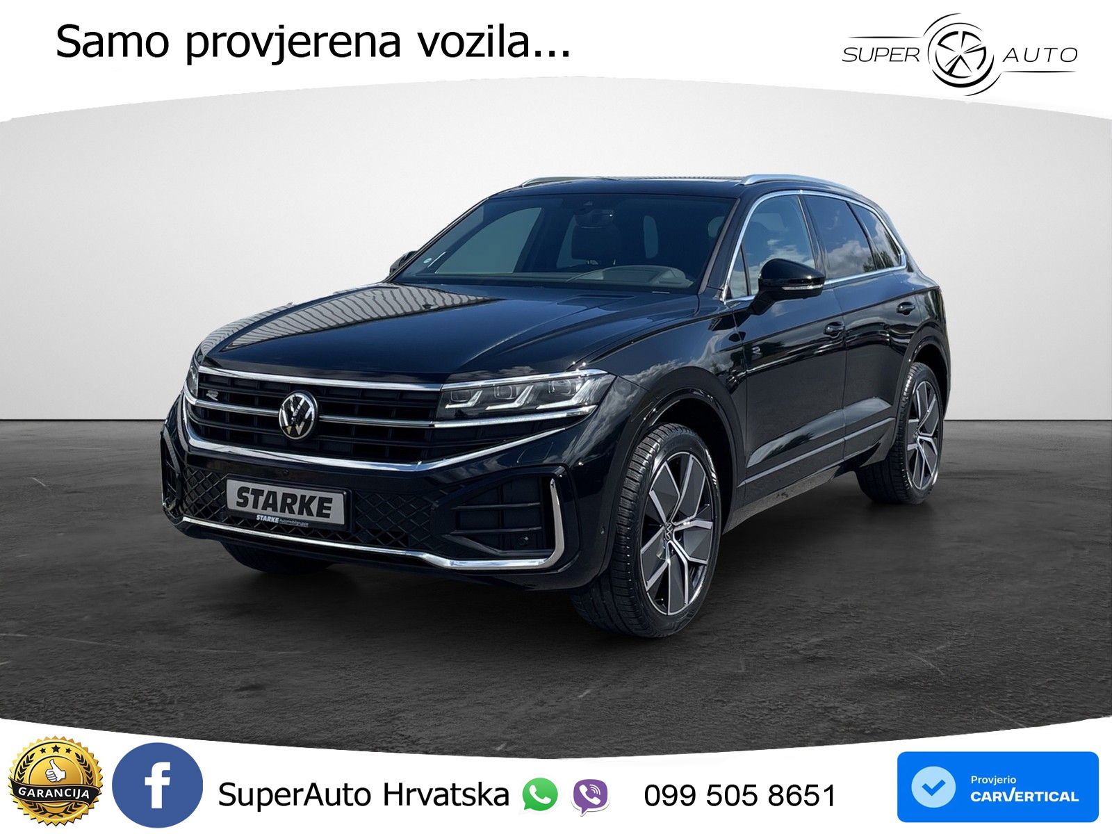 Volkswagen Touareg 3.0 V6 TDI (286 KS) 4MOTION Tiptronic ZRAČNI+ACC+GR SJED+KAM+PANO