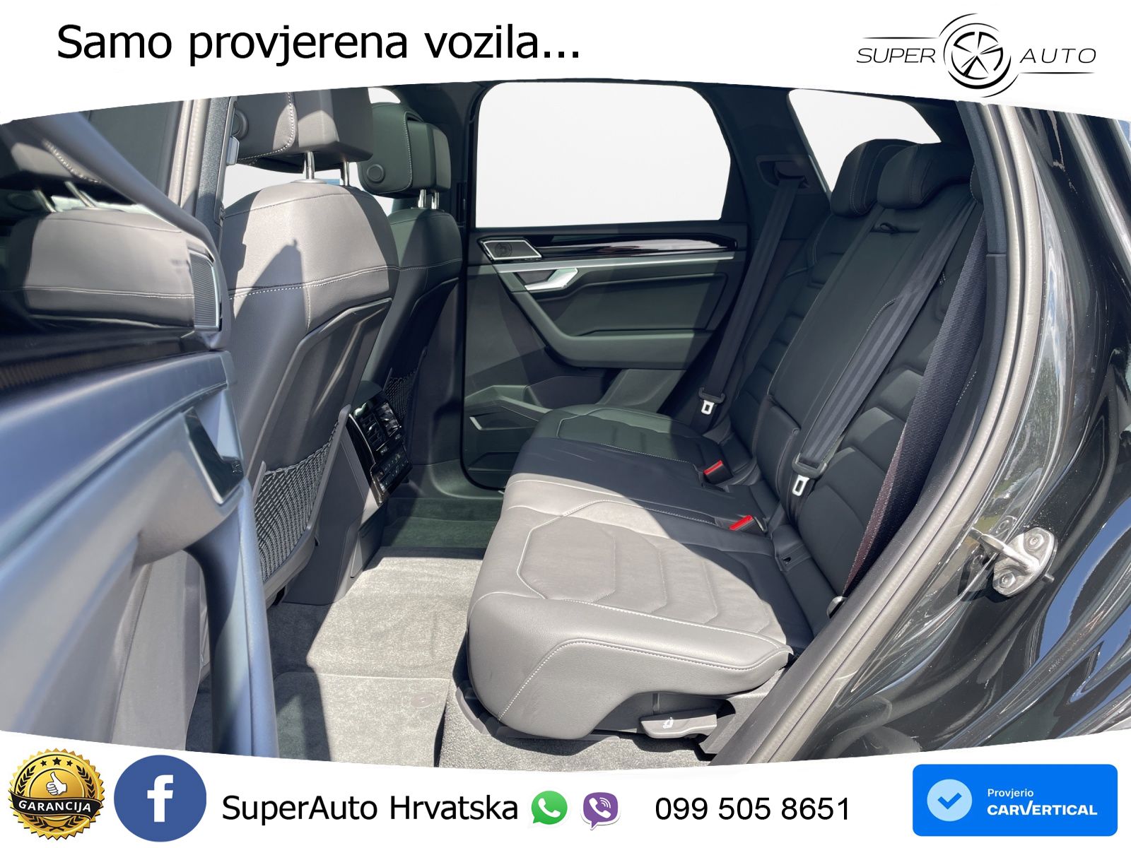 Volkswagen Touareg 3.0 V6 TDI (286 KS) 4MOTION Tiptronic ZRAČNI+ACC+GR SJED+KAM+PANO