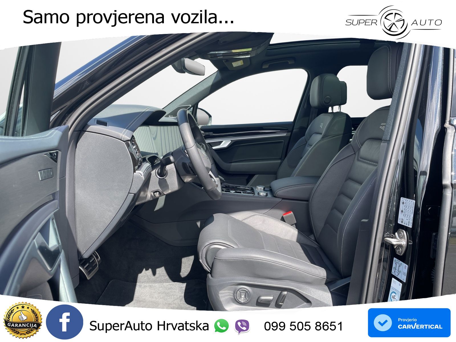 Volkswagen Touareg 3.0 V6 TDI (286 KS) 4MOTION Tiptronic ZRAČNI+ACC+GR SJED+KAM+PANO