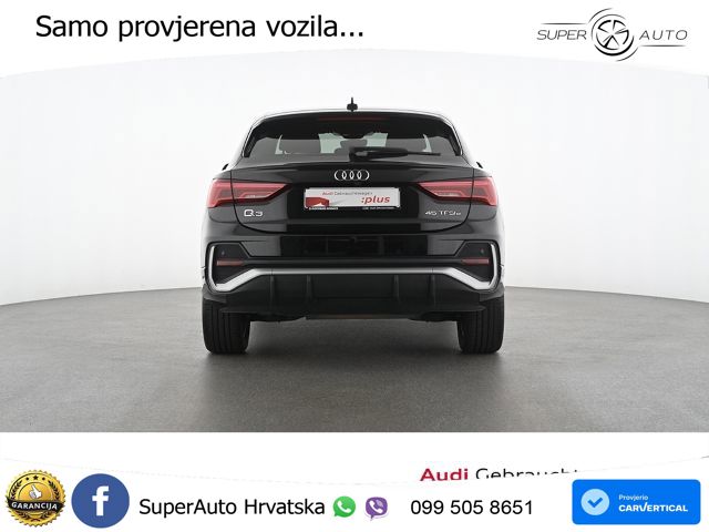 Audi Q3 Sportback 45 TFSIe (245 KS) S tronic S line MATRIX+GR SJED+KAM