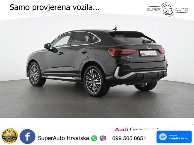 Audi Q3 Sportback 45 TFSIe (245 KS) S tronic S line MATRIX+GR SJED+KAM