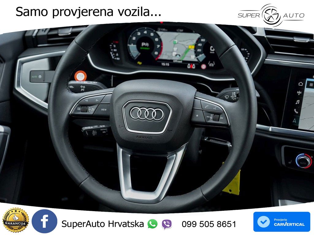 Audi Q3 II Sportback 35 TFSI (150 KS) S tronic S line LED+GR SJED+ACC