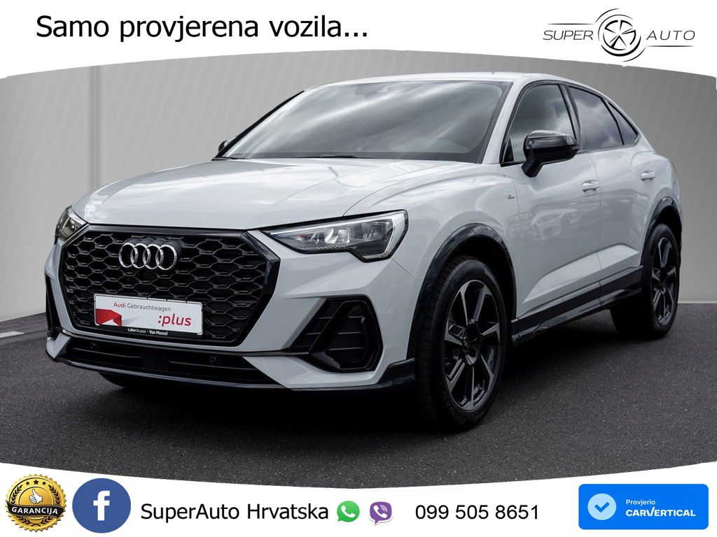 Audi Q3 II Sportback 35 TFSI (150 KS) S tronic S line LED+GR SJED+ACC