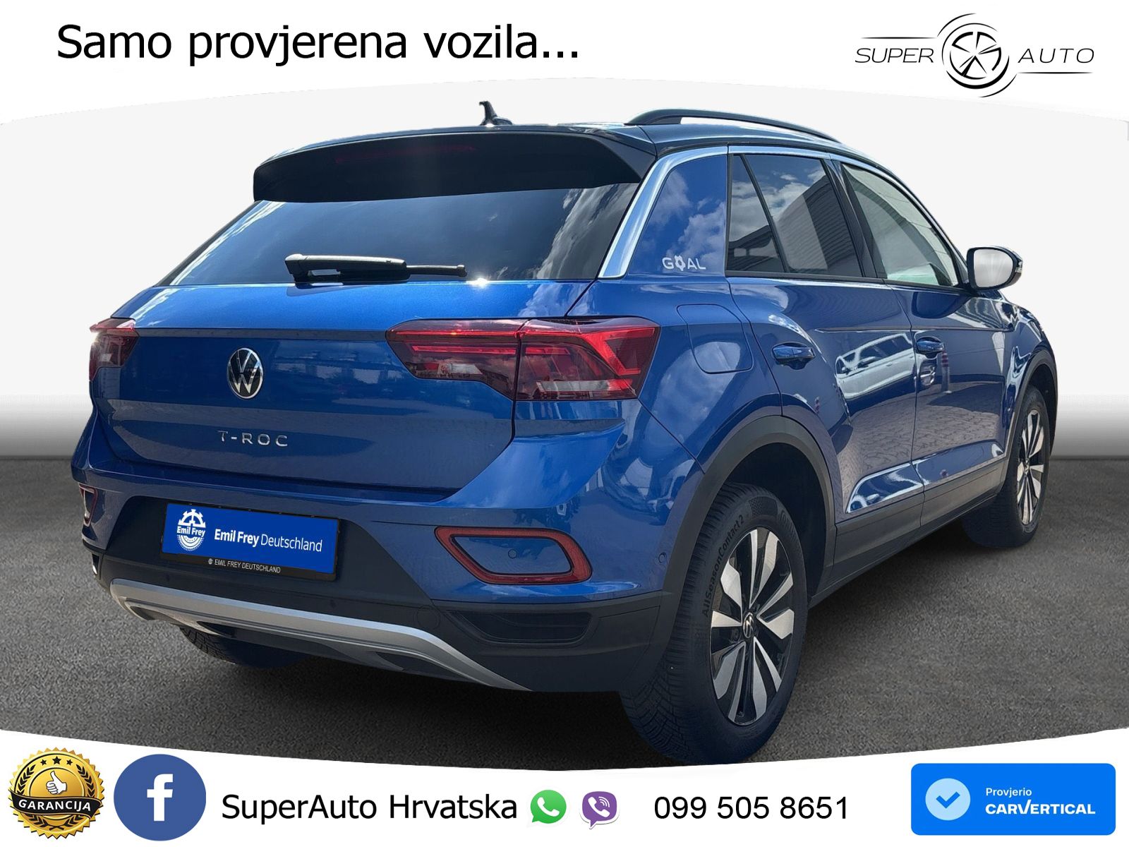 Volkswagen T-Roc I 1.5 TSI (150 KS) DSG LED+GR SJED+ACC