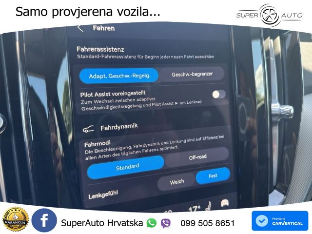 Volvo XC60 B4 Diesel FWD Geartronic LED+GR SJED+ACC