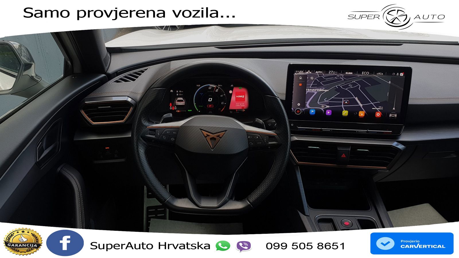 Cupra Formentor 1.4 TSI (245 KS) e-Hybrid DSG VZ LED+GR SJED+ACC