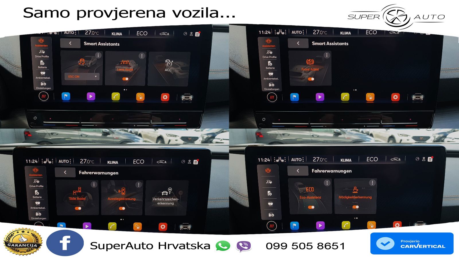 Cupra Formentor 1.4 TSI (245 KS) e-Hybrid DSG VZ LED+GR SJED+ACC