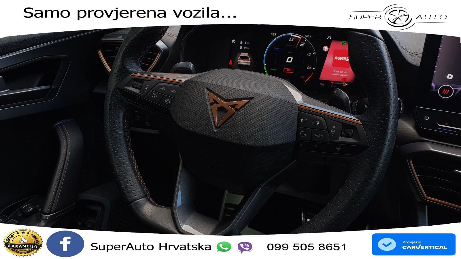 Cupra Formentor 1.4 TSI (245 KS) e-Hybrid DSG VZ LED+GR SJED+ACC