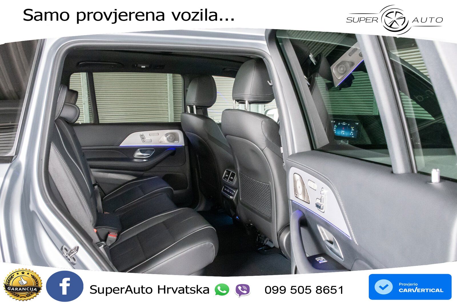 Mercedes-Benz GLS GLS 350d EQ Boost 4MATIC 9G-TRONIC AMG ZRAČNI+ACC+GR SJED+KAM+PANO