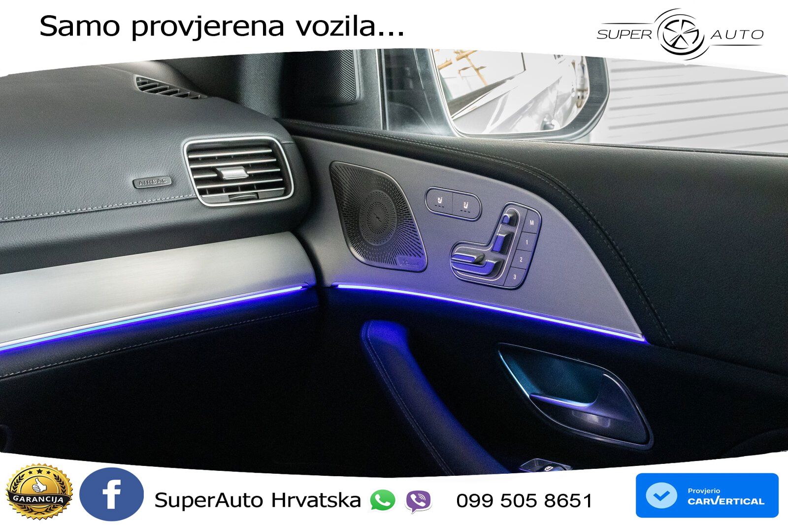 Mercedes-Benz GLS GLS 350d EQ Boost 4MATIC 9G-TRONIC AMG ZRAČNI+ACC+GR SJED+KAM+PANO