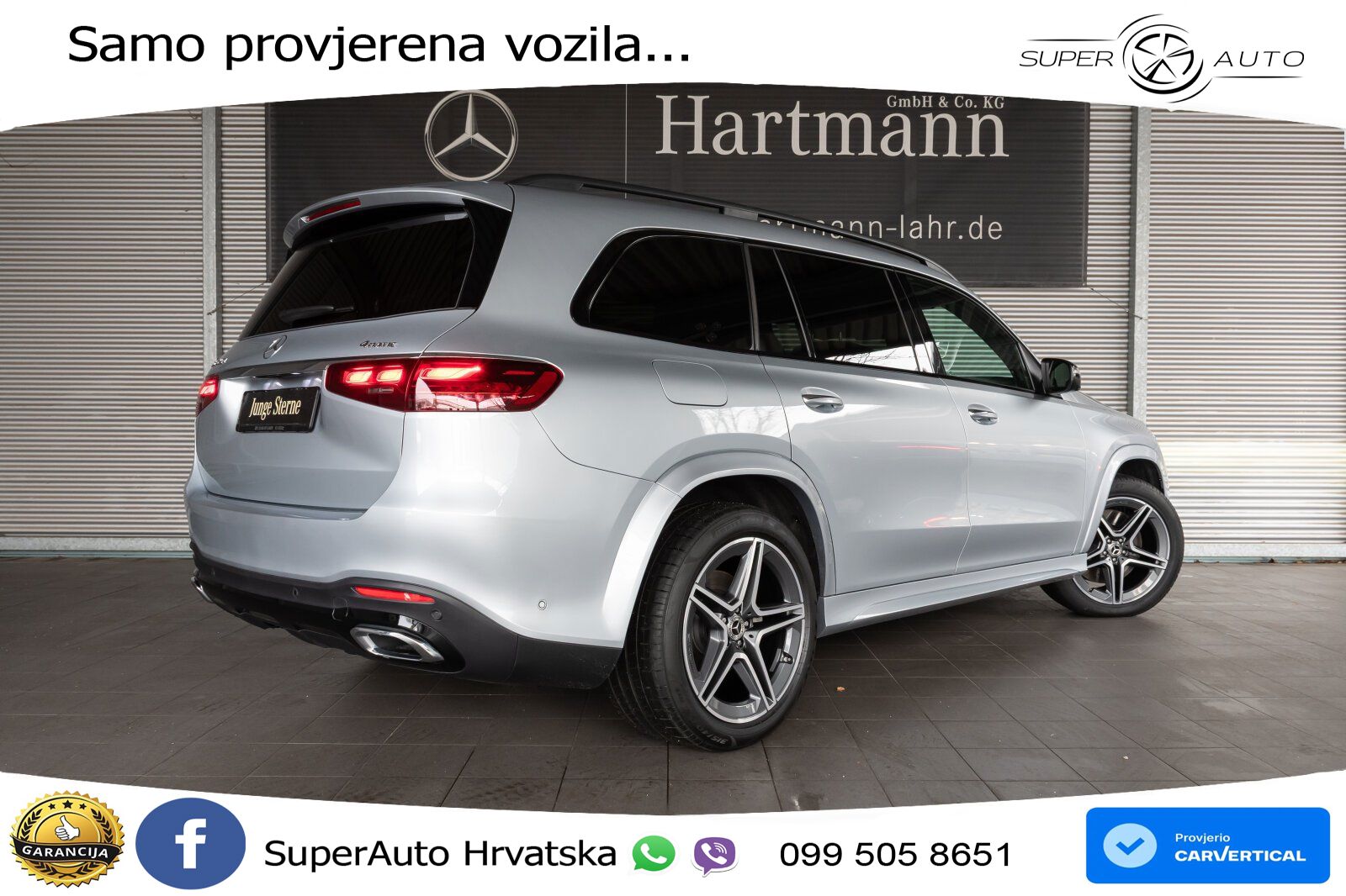 Mercedes-Benz GLS GLS 350d EQ Boost 4MATIC 9G-TRONIC AMG ZRAČNI+ACC+GR SJED+KAM+PANO