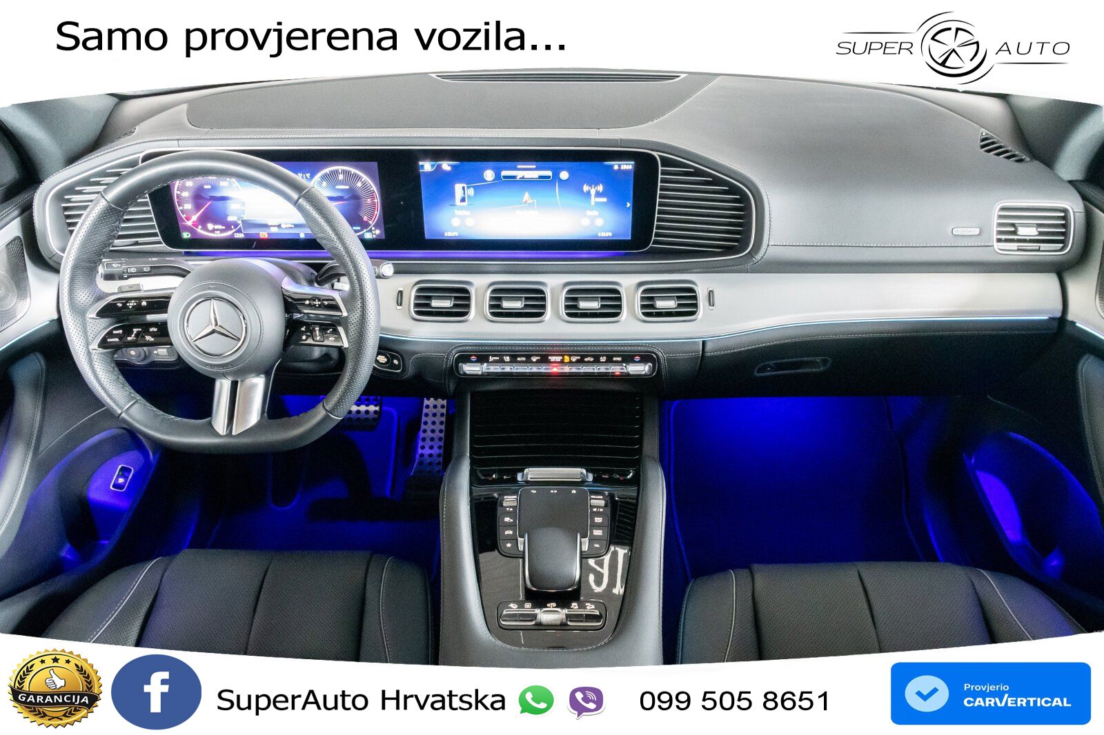 Mercedes-Benz GLS GLS 350d EQ Boost 4MATIC 9G-TRONIC AMG ZRAČNI+ACC+GR SJED+KAM+PANO